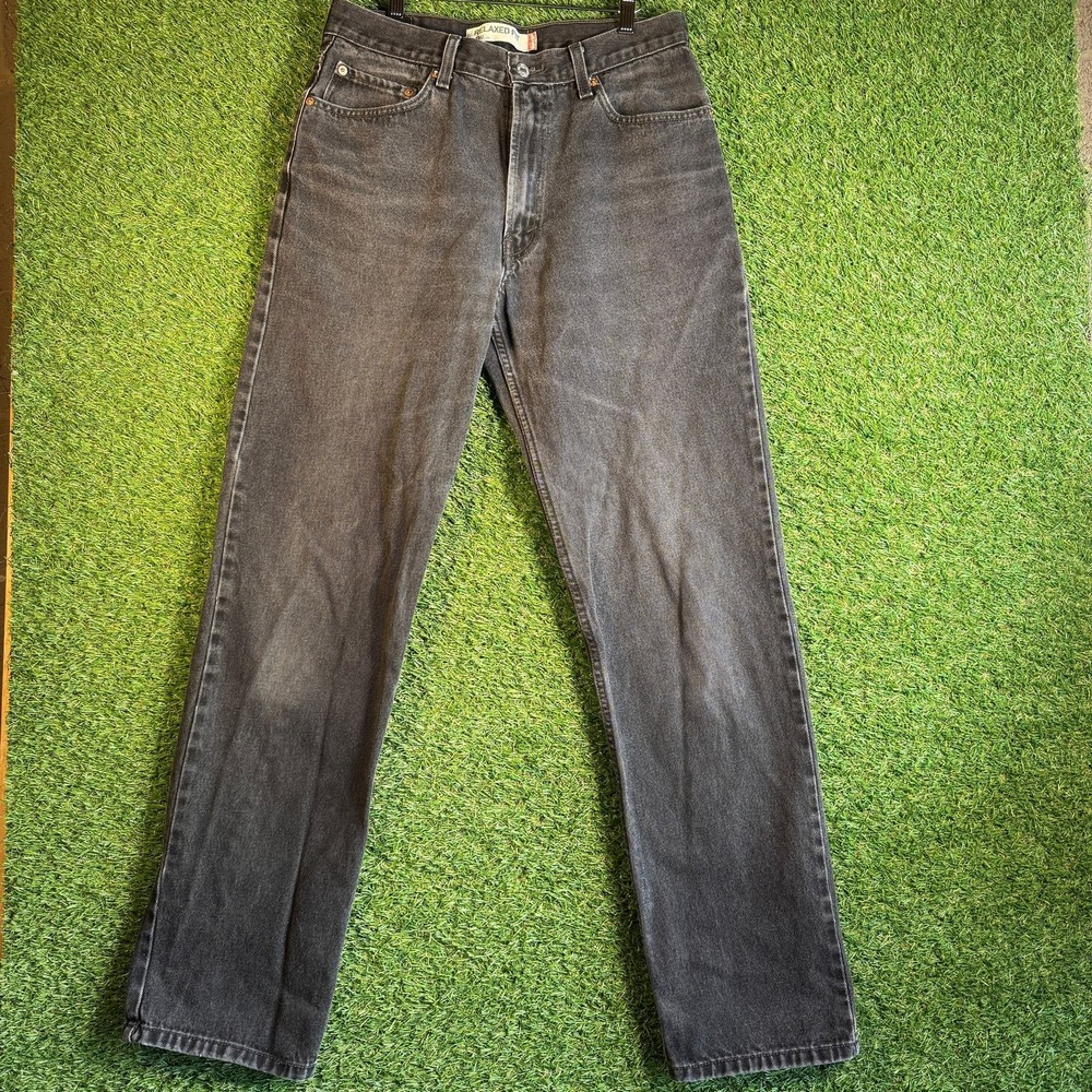 Levi's Men's Relaxed Jeans Black Fade